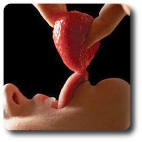 manjar de frutos rojos