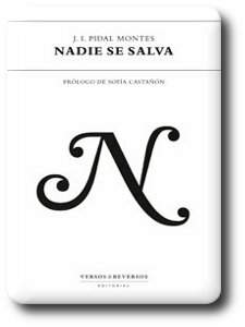 portada del poemario  Nadie se salva, de JI Pidal