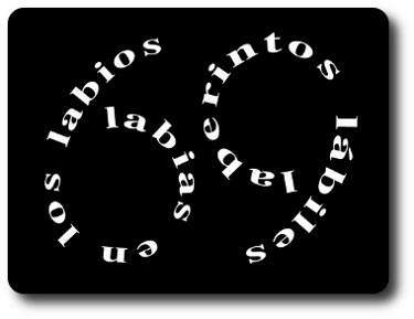 labias en los labios, poema visual